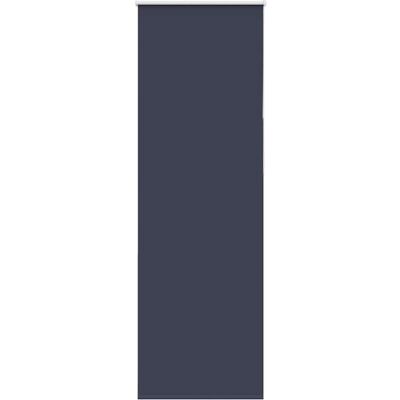 vidaXL Blue 75x210cm Polyester Roller Blind - Window Covering vidaXL Blue 75x210cm Polyester Roller Blind - Window Covering