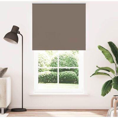 vidaXL Blackout Coffee Brown 130x210cm Roller Blind - Roller Blind vidaXL Blackout Coffee Brown 130x210cm Roller Blind - Roller Blind