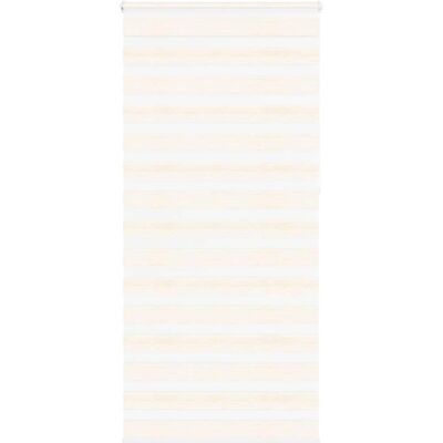 vidaXL Zebra Blind - 105x230cm - Polyester Beige - Privacy & Light Control vidaXL Zebra Blind - 105x230cm - Polyester Beige - Privacy & Light Control