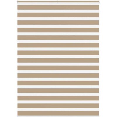VidaXL Zebra Roller Blinds - Durable Polyester Privacy & Light Control VidaXL Zebra Roller Blinds - Durable Polyester Privacy & Light Control