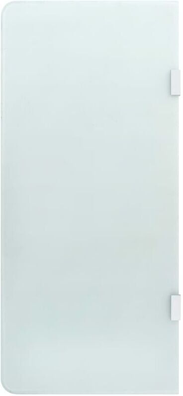 Wall-mounted Urinal Privacy Screen 90x40 cm Tempered Glass Vidaxl