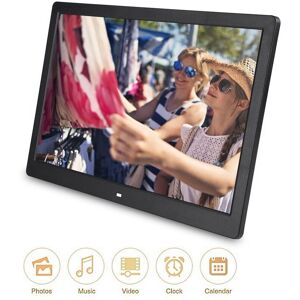 SNQ Digital photo frame, 15.4", 1280 x 800 HD, premium quality, alarm clock, player, album, remote control, multifunctional, video player, USB SNQ Digital photo frame, 15.4", 1280 x 800 HD, premium quality, alarm clock, player, album, remote control, multifunctional, video player, USB