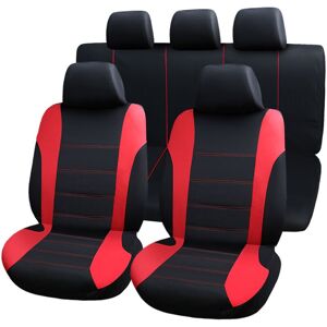 Primematik - Car seat covers in red. Universal protective covers for 5 car seats