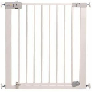 Auto Close Metal White baby safety gate - Safety 1st