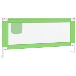 Berkfield Home - Mayfair Toddler Safety Bed Rail Green 200x25 cm Fabric