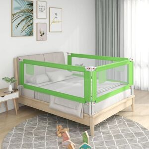 Berkfield Home - Royalton Toddler Safety Bed Rail Green 90x25 cm Fabric