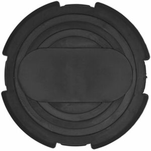 LOOPS Safety Rubber Jack Pad - Type B Design - 104mm Circle - Fits Over Jack Saddle