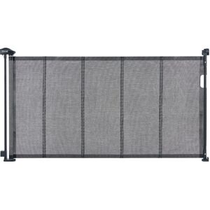 VEVOR Retractable Baby Gate, 34.2' Tall Mesh Baby Gate, Extends up to 60' Wide Retractable Gate for Kids or Pets, Retractable Dog Gates for Indoor Stairs,