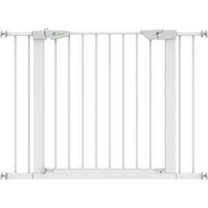 Stair Gates for Baby, Pressure Fit Safety Gate, White 76-108 cm - Vounot