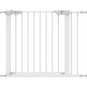 Stair Gates for Baby, Pressure Fit Safety Gate, White 76-96 cm - Vounot