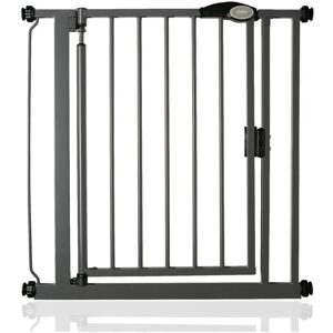 Bettacare - Auto Close Stair Gate, 75cm - 82cm, Slate Grey, Pressure Fit Safety Gate, Baby Gate Bettacare - Auto Close Stair Gate, 75cm - 82cm, Slate Grey, Pressure Fit Safety Gate, Baby Gate