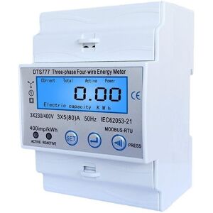 CSPARKV Electricity Meter Volt Energy Monitor Top Hat Rail Bidirectional Wattmeter Energy Consumption Input Output kWh CSPARKV Electricity Meter Volt Energy Monitor Top Hat Rail Bidirectional Wattmeter Energy Consumption Input Output kWh