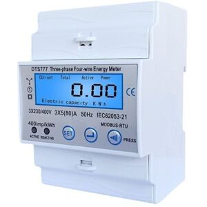 TORMATOR Electricity Meter Volt Energy Monitor Top Hat Rail Bidirectional Wattmeter Energy Consumption Input Output kWh TORMATOR Electricity Meter Volt Energy Monitor Top Hat Rail Bidirectional Wattmeter Energy Consumption Input Output kWh