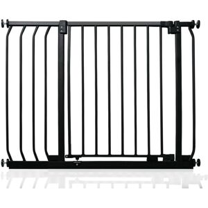 Safetots - Elite Pressure Safety Gate, 89cm - 98cm, Matt Black, Pressure Fit Stair Gate Safetots - Elite Pressure Safety Gate, 89cm - 98cm, Matt Black, Pressure Fit Stair Gate