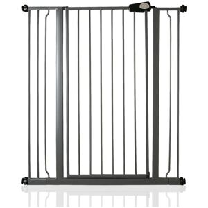 Safetots - Extra Tall Metal Safety Gate Pressure Fit, 94.3cm - 101.9cm, Slate Grey, 104cm in Height, Extra Tall Baby Gate Safetots - Extra Tall Metal Safety Gate Pressure Fit, 94.3cm - 101.9cm, Slate Grey, 104cm in Height, Extra Tall Baby Gate