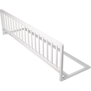 Safetots - Extra Wide Wooden Bed Guard, White, 38cm High x 140cm Wide, Toddler Bedrail for Safety, Secure Child Bed Rail Safetots - Extra Wide Wooden Bed Guard, White, 38cm High x 140cm Wide, Toddler Bedrail for Safety, Secure Child Bed Rail