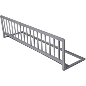 Safetots - Extra Wide Wooden Bed Guard, Grey, 38cm High x 140cm Wide, Toddler Bedrail for Safety, Secure Child Bed Rail Safetots - Extra Wide Wooden Bed Guard, Grey, 38cm High x 140cm Wide, Toddler Bedrail for Safety, Secure Child Bed Rail