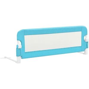 vidaXL Toddler Safety Bed Rail Blue 120x42cm Polyester - Bed Rail vidaXL Toddler Safety Bed Rail Blue 120x42cm Polyester - Bed Rail