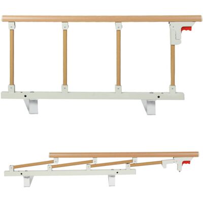 Levede Bed Rail Folding Bed Guard Safety for Elderly Adults Assist Bed Side Levede Bed Rail Folding Bed Guard Safety for Elderly Adults Assist Bed Side