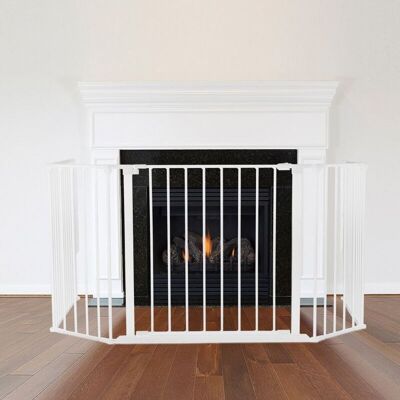 Safetots - Multi Panel - White - Fire Surround Safetots - Multi Panel - White - Fire Surround