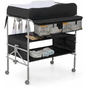 Casart - Baby Changing Table Folding Infant Diaper Changing Station Height Adjustable