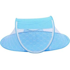 AOUGO Baby Mosquito Net Tent Pop Up Automatic Self-expanding Folding Bed Crib Newborn Cribs Insect Nets Protection Blanket Soft Breathable Portable for