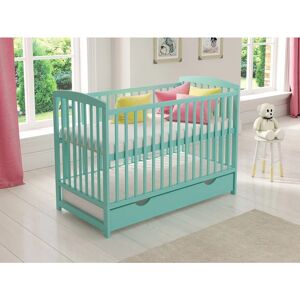 Love For Sleep - Jacob Cot Bed 120x60cm with drawer (Mint) - Mint