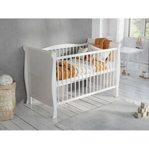 LOVE FOR SLEEP Leo Cot Bed 120x60cm (White) - White