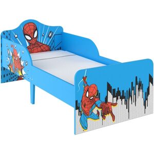 Disney Marvel Spider-Man Toddler Bed , Blue D75 x W143 x H64cm - Blue