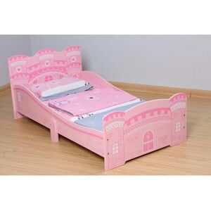 Mcc Direct - mcc Girls Pink Castle Princess Junior Toddler Kids Bed