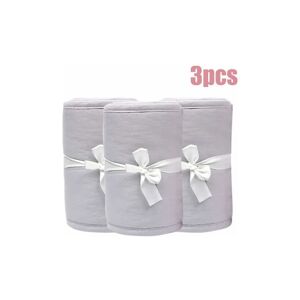 Rose - Set of 3 Padded Crib Rail Protectors, In Crib Rail Covers, In Crib Bedding Bumpers