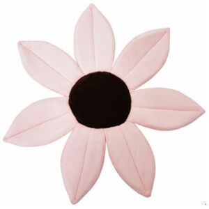 ROSE Sunflower baby can fold shower bath anti-slip cushion 70cm (pink) 1 piece