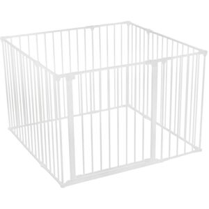 Safetots Premium Multi Panel Play Den, 105cm x 105cm, White, 70cm High, Baby Playpen, Play Den for Toddlers, Large Playpen Safetots Premium Multi Panel Play Den, 105cm x 105cm, White, 70cm High, Baby Playpen, Play Den for Toddlers, Large Playpen