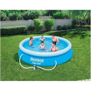 12ft x 30inch Fast Set™ Above Ground Swimming Pool With Filter - Bestway