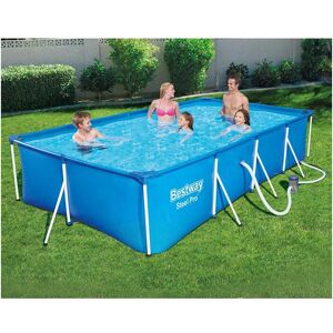 13ft Rectangular Above Ground Steel Pro Swimming Pool Set - Bestway