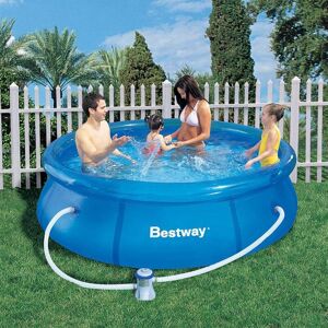 Bestway 8ft Fast Set Pool Set (Pool & 330 Pump)