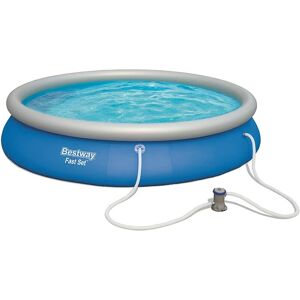 Fast Set 9,677L Swimming Paddling Pool Set 15' x 33/4.57m x 84cm - Bestway