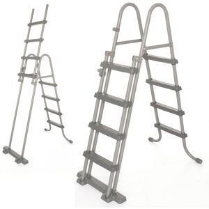 Pool Ladders 33' 2 Steps / 42' 3 Steps / 48' 4 Steps Safety Stepladder 122cm - 4 Steps - Bestway