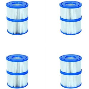 Bestway - Filter Cartridge vi for Lay-Z-Spa Miami, Vegas, Monaco 4x Twin Pack