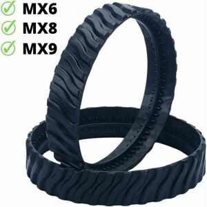 2 tracks adaptable for tires Zodiac MX6 MX8 MX9, Baracuda Pool Cleaner Robot R0526100 - Alwaysh