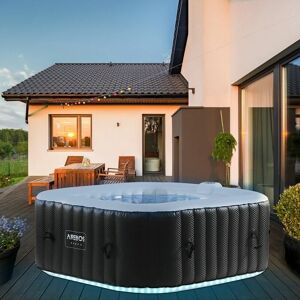 Whirlpool Indoor & Outdoor 154 x 154 cm led lighting with heating - Arebos