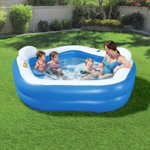 HOMMOO Bestway Family Fun Lounge Pool 213x206x69 cm