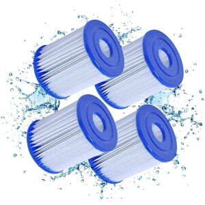 Héloise - Bestway i Size Filter Cartridges for Swimming Pools for Bestway Pool Pump, Inflatable Pool Filter, Easy Installation (4 pcs)