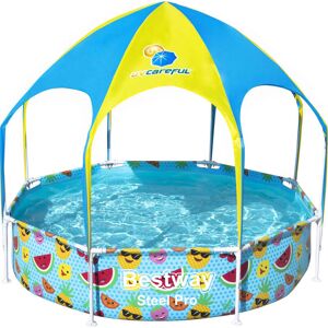 BERKFIELD HOME Bestway Steel Pro uv Careful Above Ground Pool for Kids 244x51 cm