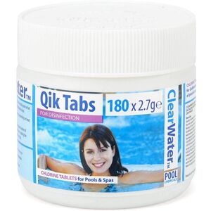 Clearwater - Qik Tabs Spa & Pool Treatment - 486g