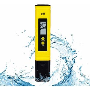 OSUPER Digital ph Meter, High Precision Water Quality Tester with pH Range 0-14 for Home Drinking, Hydroponics, Aquarium, Brewing, Lab, Swimming Pool, Pen