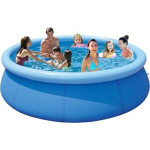 DENUOTOP Inflatable swimming pool, Round self-supporting inflatable swimming pool Ø300 cm - above-ground swimming pool, free-standing swimming pool, swimming