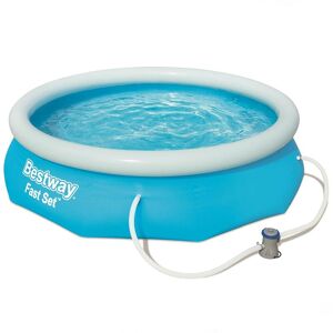 Bestway - Expansion Paddling Swimming Pool For Children With Pump 10ft 305x76cm