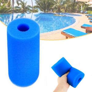 Héloise - Reusable Pool Filter Foam, for Type a Pool Filter, Portable Sponge (Blue)