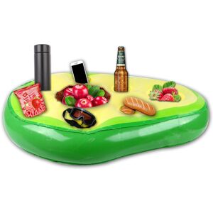 LANGRAY Inflatable Floating Drink Holder, Inflatable Pool Floats for Adults, Pool Cup Holders for Pools Beach & Outdoor Cup Holder Summer Party Supplies For